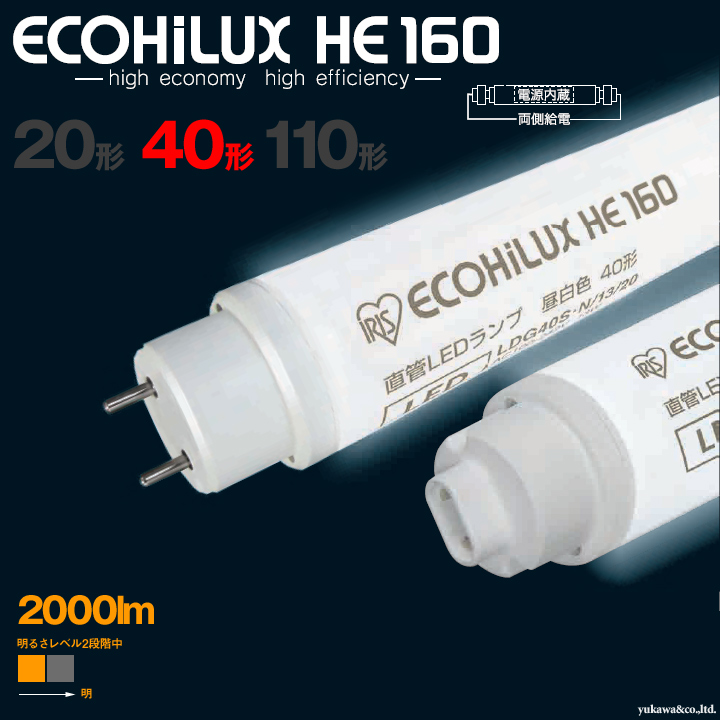 LEDu ECOHILUX HE160 40` 2000lm ACXI[}LED