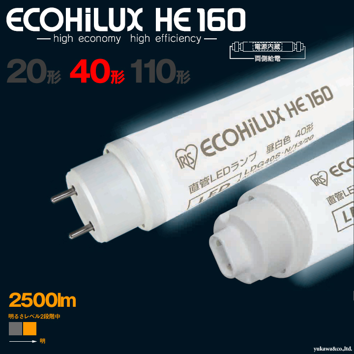 LEDu ECOHILUX HE160 40` 2500lm ACXI[}LED